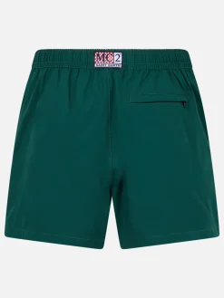 Kurze Herren-Badeshorts Master in britischem Grün