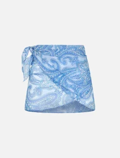 Kurzer Pareo für Damen mit Paisley-Muster, Sery