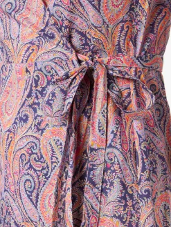 Kurzes Baumwollkleid Brilly mit Liberty-Print | Hergestellt aus Liberty-Stoff