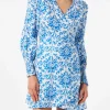 Kurzes Leinenkleid