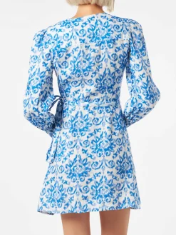 Kurzes Leinenkleid