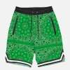 Lange Badeshorts für Jungen mit Bandana-Print