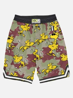 Lange Badeshorts mit Woodstock-Print | WOODSTOCK – PEANUTS™ SONDEREDITION