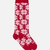 Lange Herrensocken mit nordischem Aufdruck