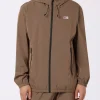 Leichte Windjacke aus khakigrünem Stoff mit Kapuze für Herren Sloop