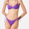 Lila Bralette-Bikini für Damen