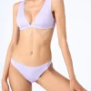 Lila heißversiegelter U-Ausschnitt-Bikini für Damen von Ofelia Reanna