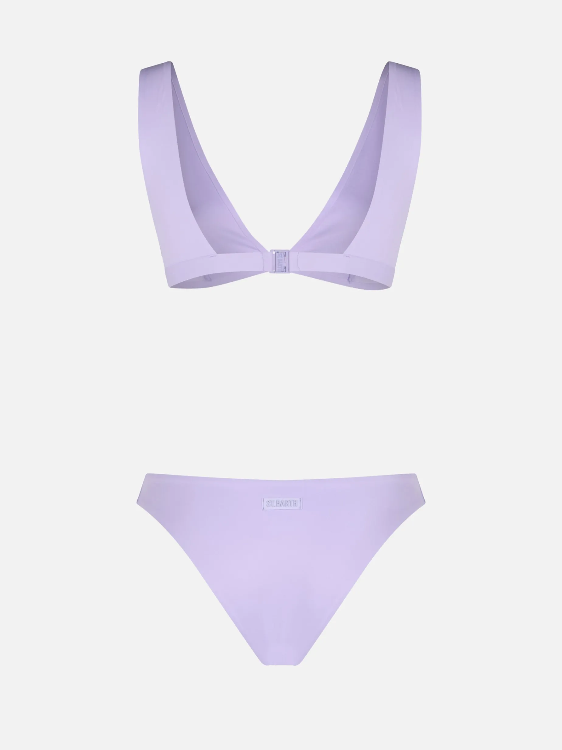 Lila heißversiegelter U-Ausschnitt-Bikini für Damen von Ofelia Reanna
