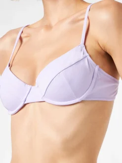Lilafarbener Bralette-Bikini für Damen