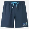 Man Comfort Badeshorts mit „Nel bere e nel mare“-Stickerei | INSULTI LUMINOSI SONDEREDITION