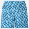 Man Comfort Badeshorts mit geometrischem Print