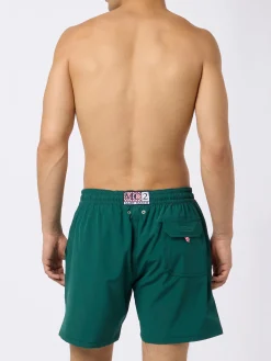 Man Comfort Badeshorts mit „Forte dei Drammi“-Stickerei | INSULTI LUMINOSI SONDEREDITION