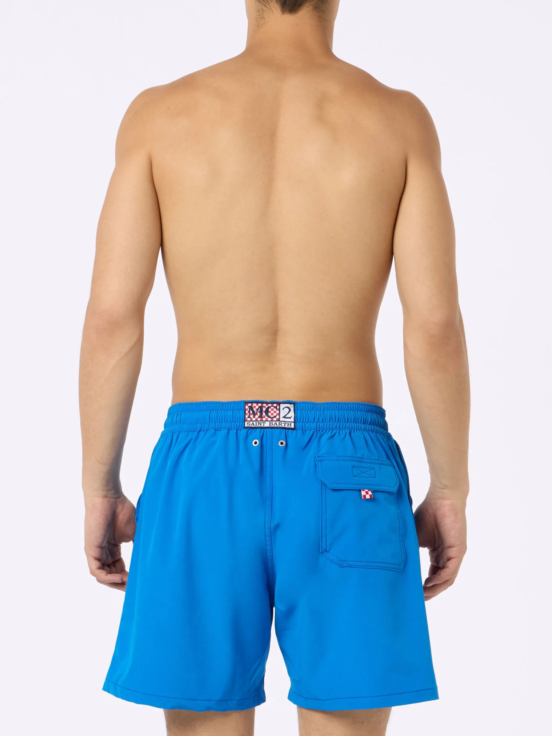 Man Comfort Badeshorts mit Tequila, Sale, Limoniamo-Stickerei | INSULTI LUMINOSI SONDEREDITION