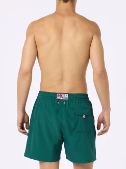 Man Comfort Badeshorts mit „Forte dei Drammi“-Stickerei | INSULTI LUMINOSI SONDEREDITION