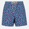 Man Comfort Light Badeshorts mit Quallen-Print