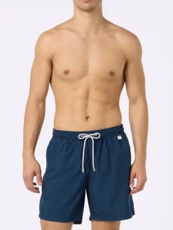 Marineblaue Badeshorts aus leichtem Stoff für Herren Lighting Pantone | PANTONE SPECIAL EDITION