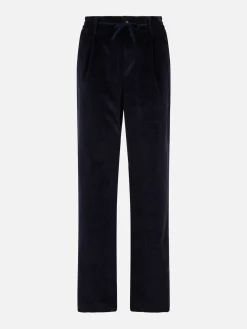 Marineblaue Cordhose für Herren Fuji