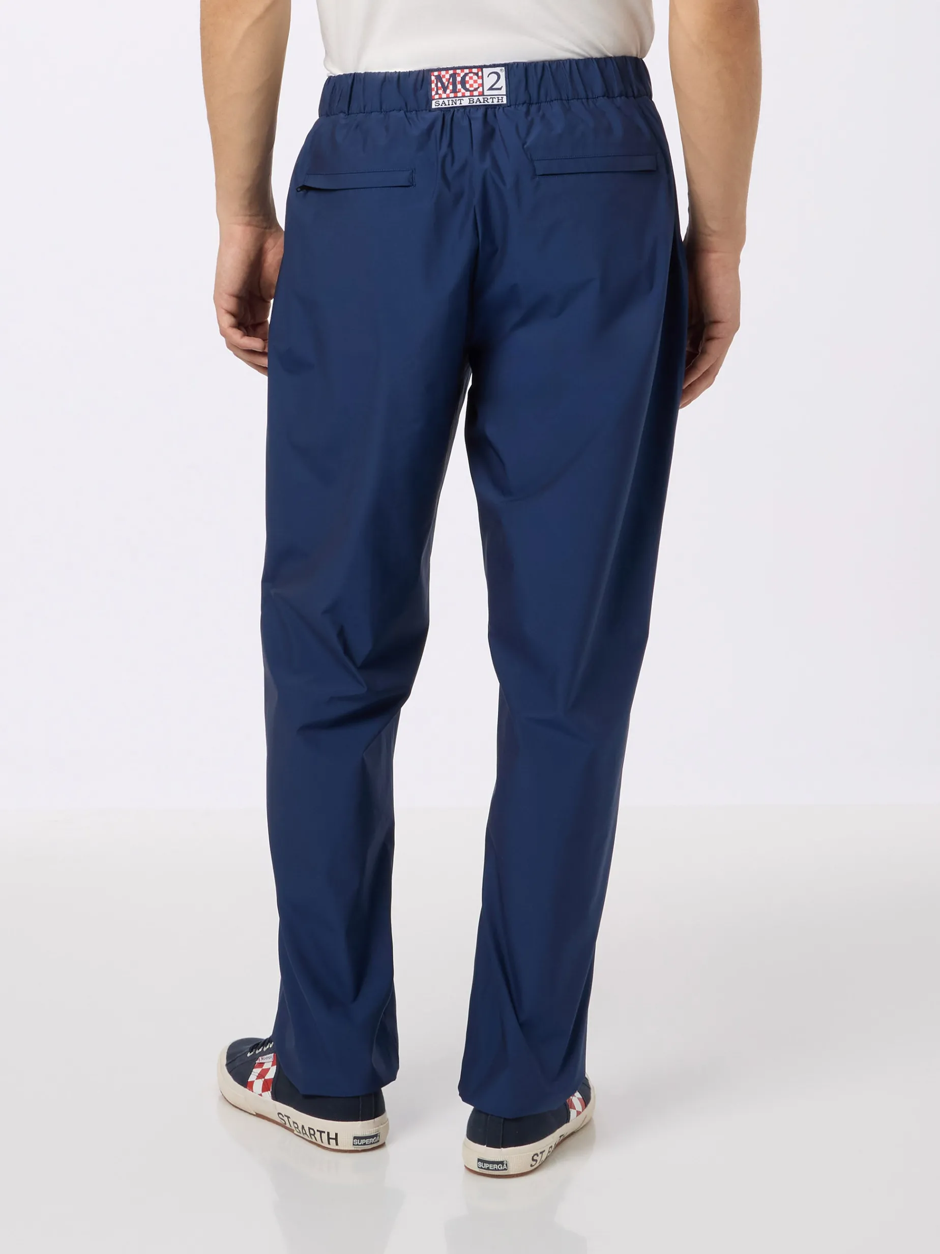 Marineblaue Freizeithose für Herren von Porter