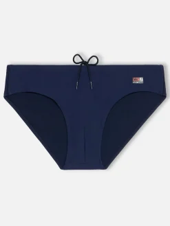 Marineblaue Herren-Badehose Cayo