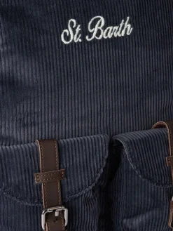 Marineblauer Cordrucksack Cody
