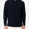 Marineblauer Kapuzenpullover aus Kaschmirmischung für Herren Willbur