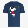 Marineblaues T-Shirt für Jungen mit Snoopy-Aufdruck | SNOOPY – PEANUTS™ SONDEREDITION