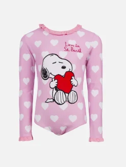 Mädchen Badeanzug Hila mit langen Ärmeln | SNOOPY PEANUTS SPECIAL EDITION | UV-SCHUTZ