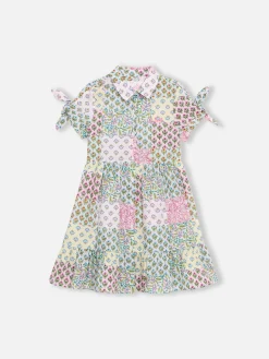 Mädchen Baumwollkleid Queenie mit Blumenprint