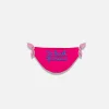 Mädchen-Badehose in Fuchsia mit Stickerei