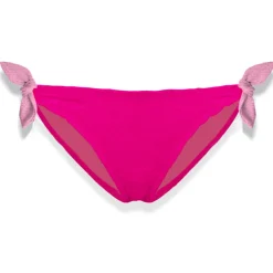 Mädchen-Badehose in Fuchsia mit Stickerei