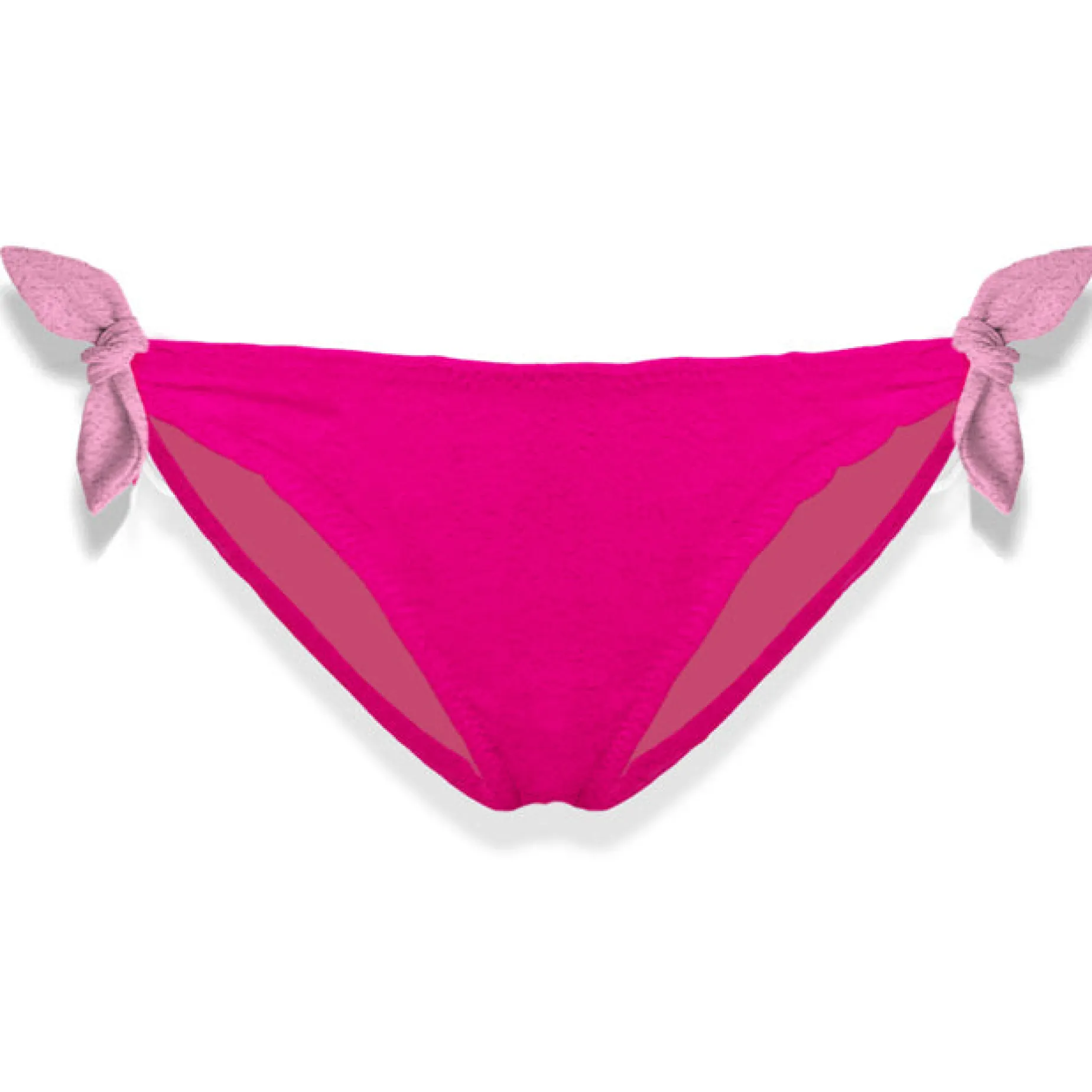 Mädchen-Badehose in Fuchsia mit Stickerei