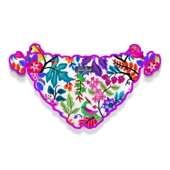 Mädchen-Badehose mit Blumendruck