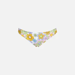 Mädchen-Badehose mit Blumendruck