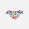 Mädchen-Badehose mit Einhorn- und Regenbogen-Print