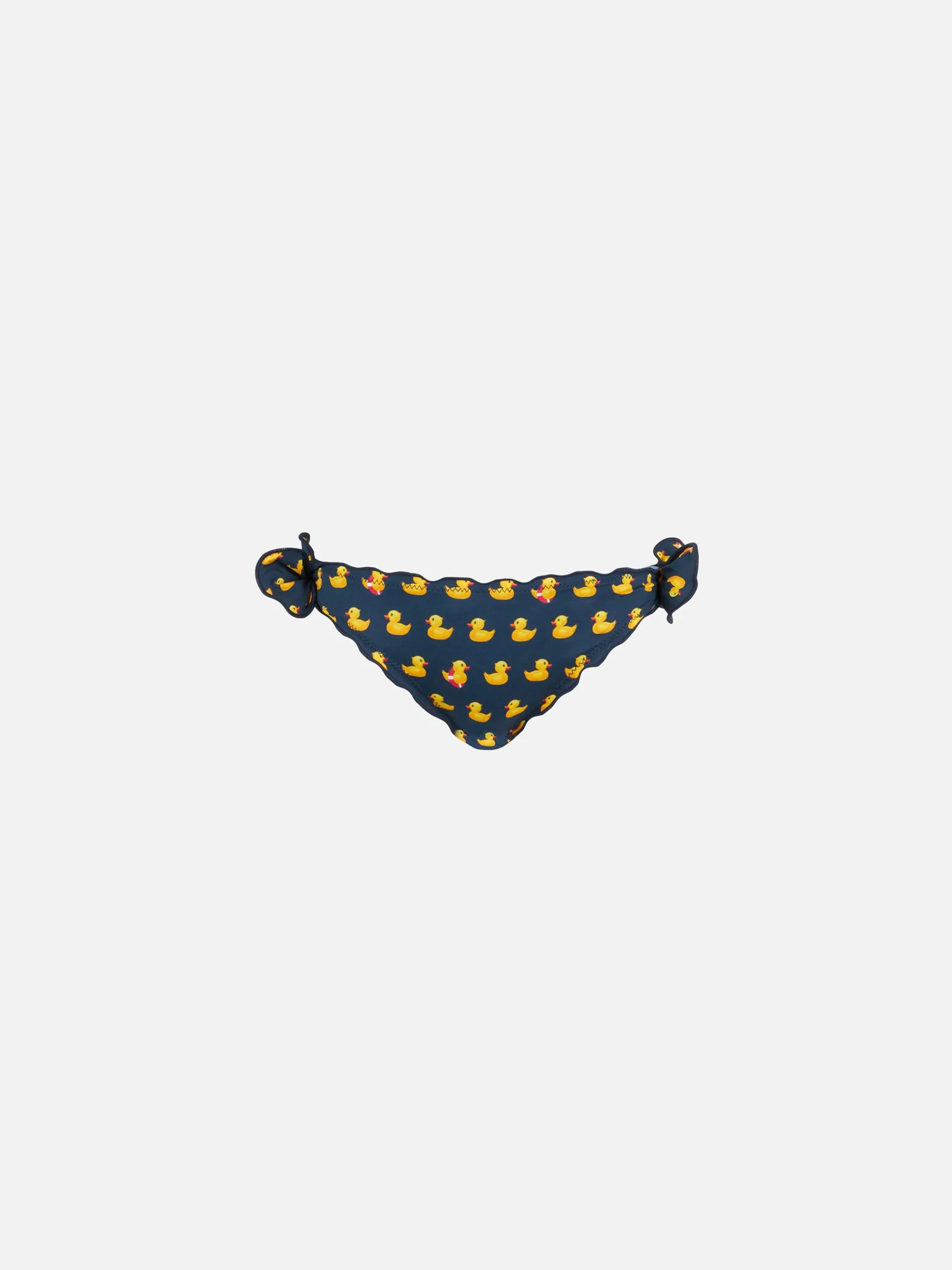 Mädchen-Badehose mit Enten-Print