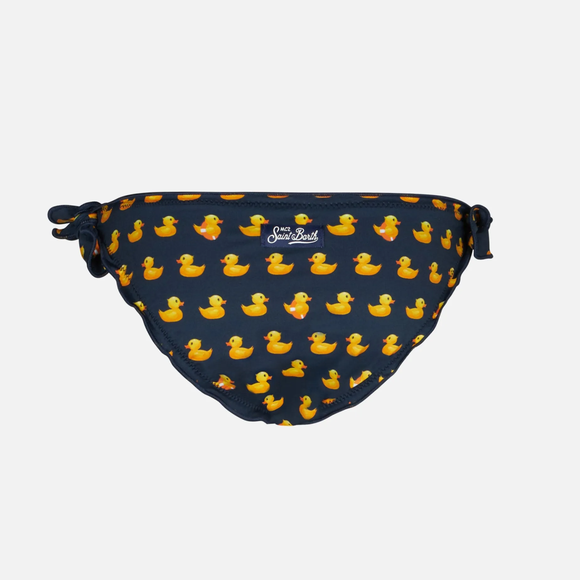 Mädchen-Badehose mit Enten-Print