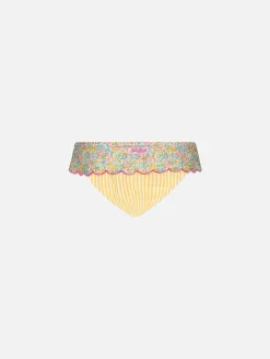 Mädchen-Badehose mit Liberty-Print | Hergestellt aus Liberty-Stoff