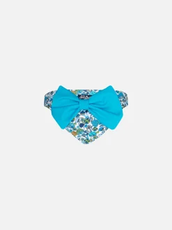 Mädchen-Badehose mit Pilz-Print | Hergestellt aus Liberty-Stoff