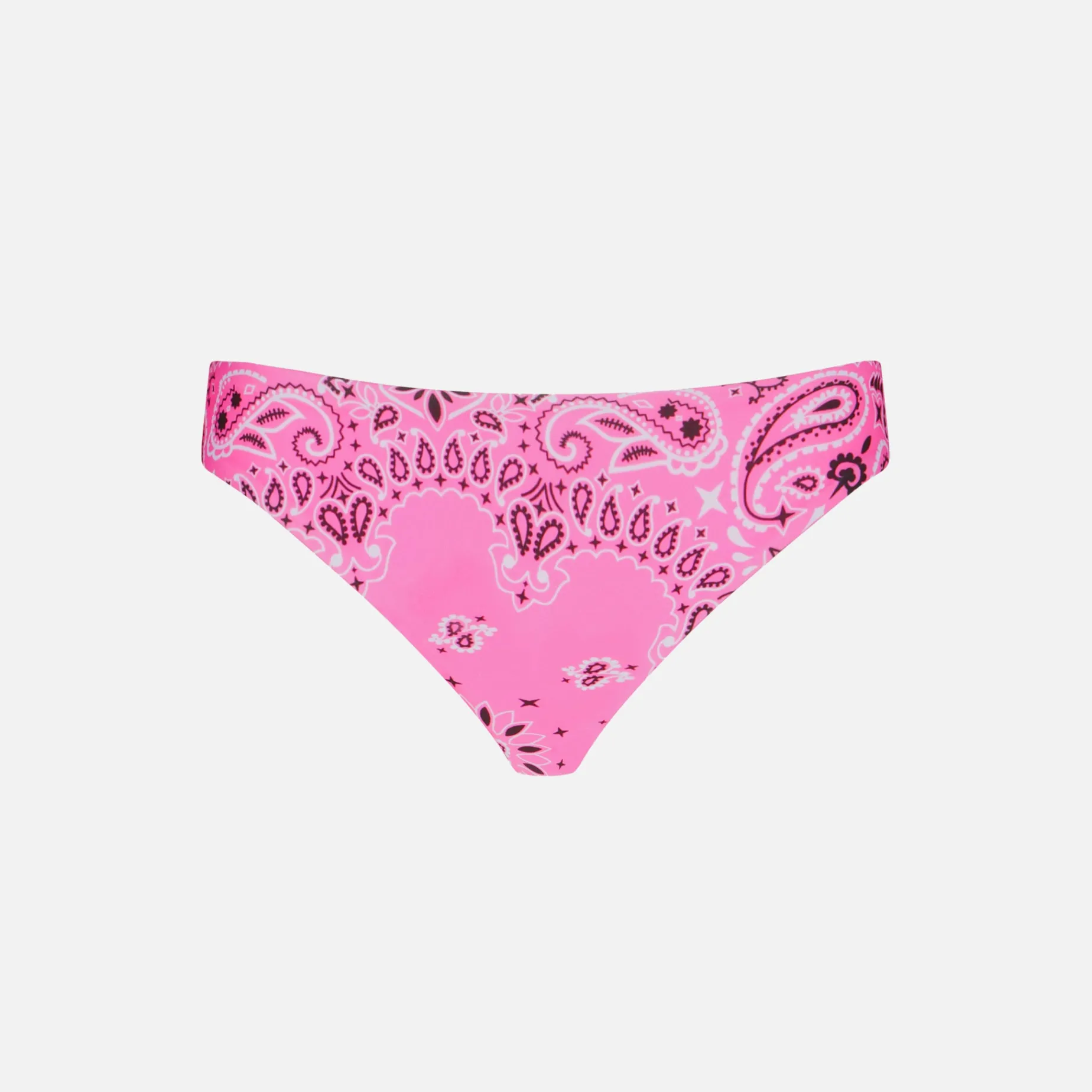 Mädchen-Badehose mit rosa Bandana-Print