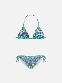 Mädchen-Bikini mit Gipsy-Print