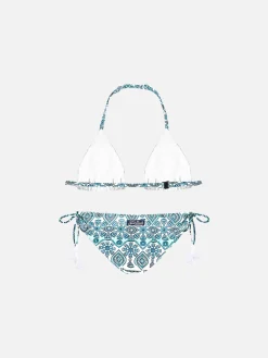 Mädchen-Bikini mit Gipsy-Print
