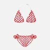 Mädchen-Bikini mit Herzmotiv