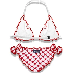 Mädchen-Bikini mit Herzmotiv