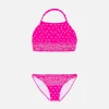 Mädchen-Bikini mit Neckholder-Oberteil