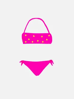 Mädchen-Bikini mit Sternen-Print