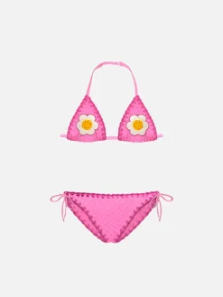 Mädchenbikini mit Stickerei