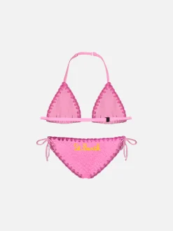 Mädchenbikini mit Stickerei