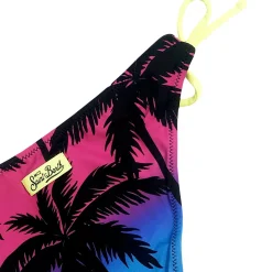 Mädchen-Bikini-Palmen-Farbverlaufsdruck