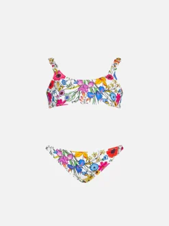 Mädchen-Bralette mit Blumendruck
