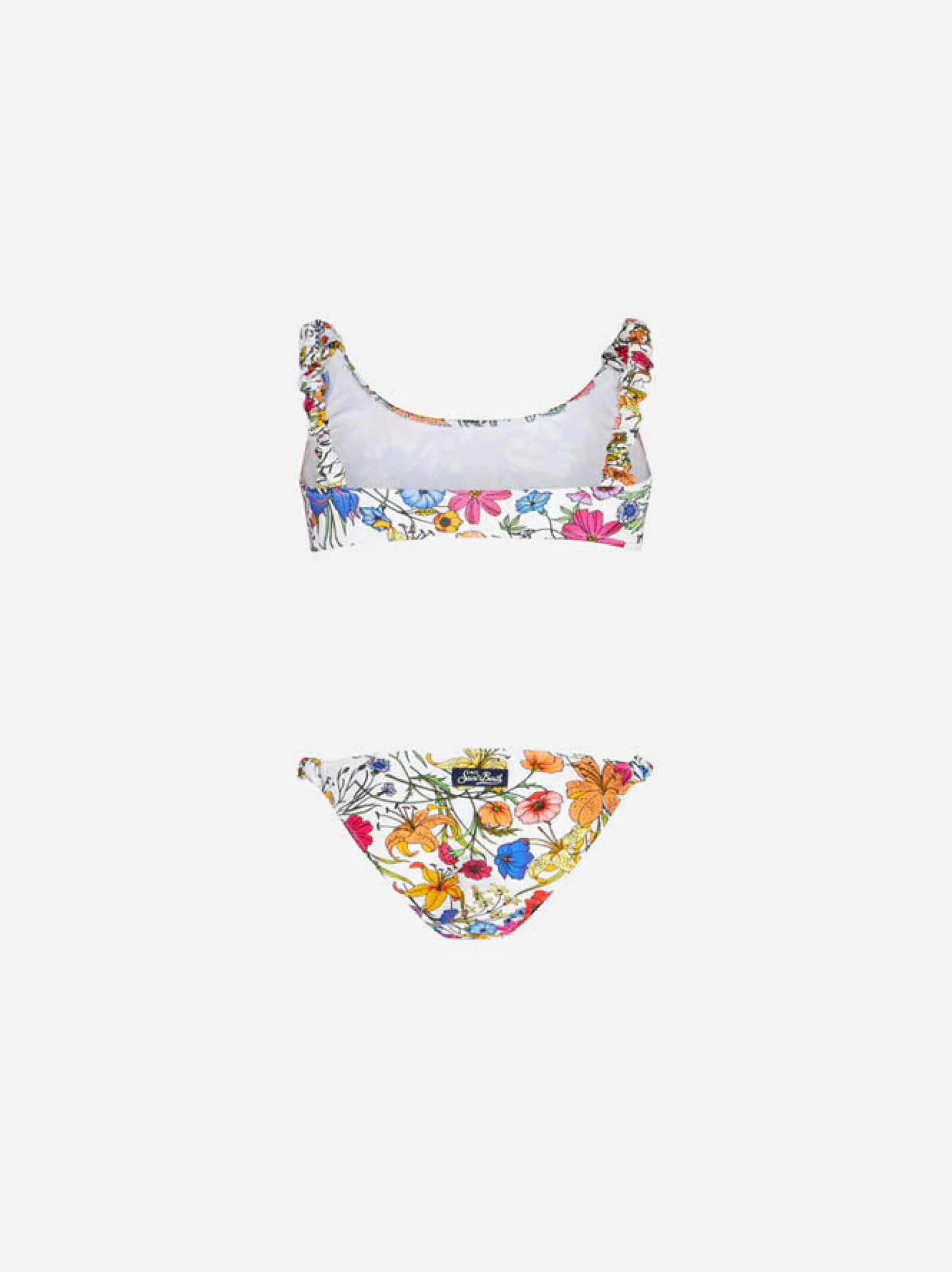 Mädchen-Bralette mit Blumendruck